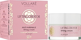 Straffende Anti-Falten Gesichtscreme mit Hyaluronsäure 50+ - Vollare Age Creator Firming Anti-Wrinkle Cream Day/Night 50+ — Bild N2