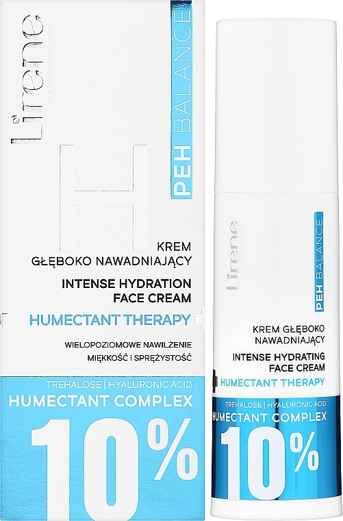 Intensive Feuchtigkeitscreme Feuchtigkeitstherapie - Lirene PEH Balance Intensive Moisturizing Cream — Bild N2