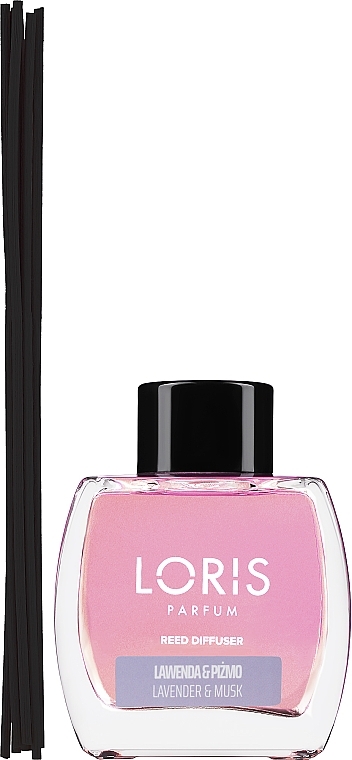 Raumerfrischer Lavendel und Moschus - Loris Parfum Reed Diffuser Lavender & Musk — Bild N2
