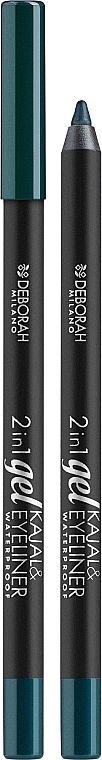 2in1 Wasserdichter Kajalstift & Eyeliner - Deborah 2in1 Kajal & Eyeliner Gel — Bild N1