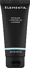 Düfte, Parfümerie und Kosmetik Creme-Emulsion zur Gesichtsreinigung - Bioearth Elementa Squalane + Avocado Oil Cleanser 