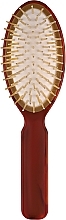 Haarbürste oval SP08G DBL 21,7x6 cm Schildpatt - Janeke Tortoise Oval Hair Brush Large — Bild N1