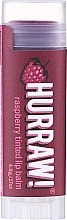 Düfte, Parfümerie und Kosmetik Getönter Lippenbalsam mit Himbeerduft - Hurraw! Raspberry Tinted Lip Balm