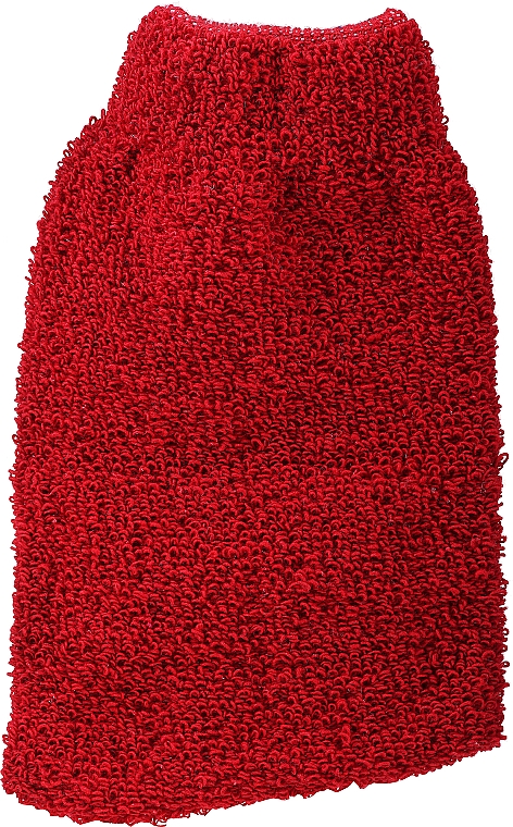 Handschuh für Waschen und Körpermassage rot - Efas — Bild N1