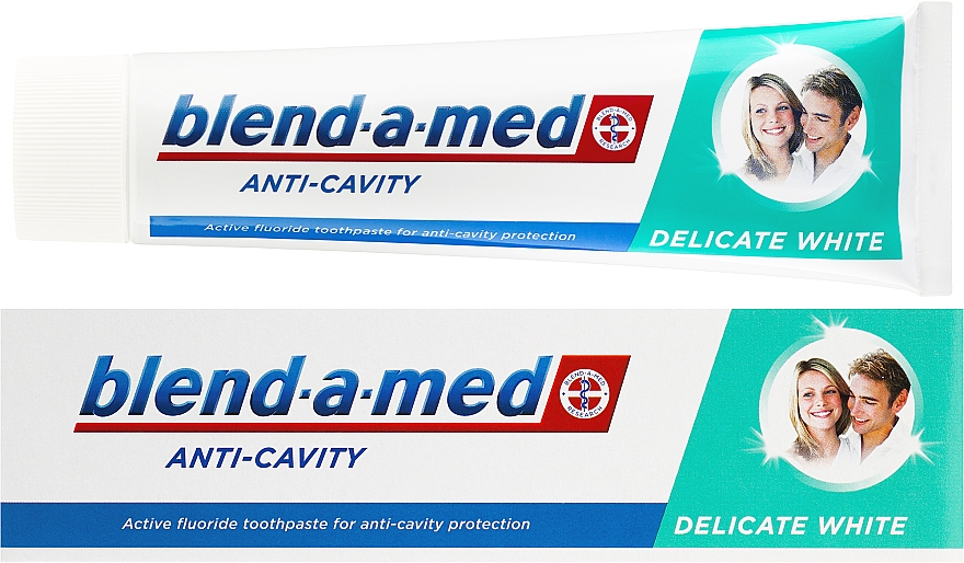 Zahnpasta Anti-Cavity Delicate White - Blend-a-med Anti-Cavity Delicate White