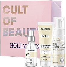 Set - Hollyskin Snail Smart Intensive Care (mask/100ml + foam/150ml + ser/50ml) — Bild N1