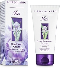 Düfte, Parfümerie und Kosmetik Creme-Deodorant mit Iris - L'Erbolario Crema Deodorante Iris