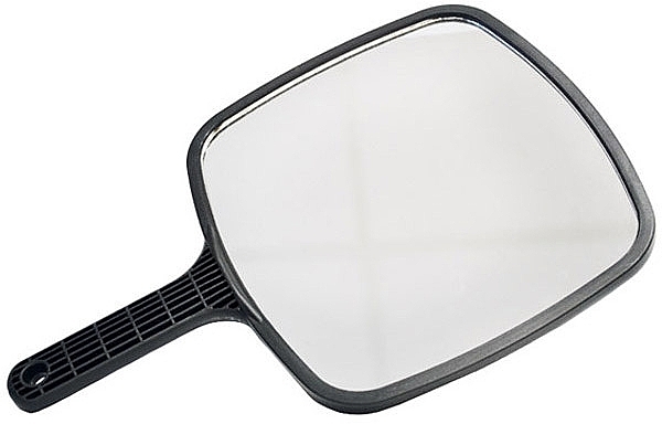 Spiegel mit quadratischem Griff schwarz - Xhair — Bild N1