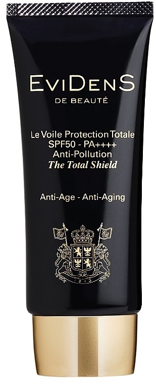 Sonnenschutzcreme für das Gesicht SPF 50++++ - EviDenS De Beaute Total Shield SPF50 PA++++ — Bild N2
