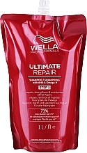Düfte, Parfümerie und Kosmetik Shampoo für alle Haartypen - Wella Professionals Ultimate Repair Shampoo With AHA & Omega-9 Refill (Refill) 