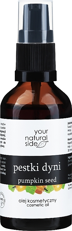 Unraffiniertes Kürbiskernöl - Your Natural Side — Bild N1