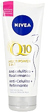 Düfte, Parfümerie und Kosmetik Anti-Cellulite-Creme-Gel - Nivea Q10 Multi Power 5 In 1 Anti Cellulite Firming Gel Cream