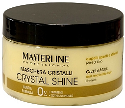 Düfte, Parfümerie und Kosmetik Haarmaske - Masterline Professional Crystal Shine Mask