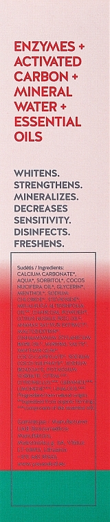 100% Natürliche fluoridfreie Zahnpasta mit Kardamom und Minze - You & Oil Touch of Wellness Mint Cinnamon Toothpaste — Bild N3