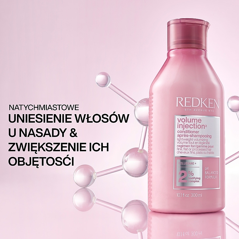 Volumengebender Conditioner für feines Haar - Redken Volume Injection Conditioner — Bild N5