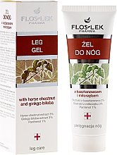 Düfte, Parfümerie und Kosmetik Fußgel mit Rosskastanie und Ginkgo Biloba - Floslek Foot Gel