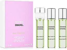 Düfte, Parfümerie und Kosmetik Chanel Chance Eau Fraiche - Eau de Toilette (3x20ml Refill)