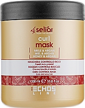 Düfte, Parfümerie und Kosmetik Maske für lockiges Haar mit Honig und Argan - Echosline Seliar Curl Mask