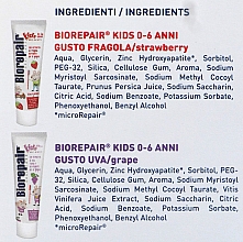 Zahnpflegeset für Kinder - Biorepair (Fluoridfreie Kinderzahnpasta 0-6 Jahre 2x50ml + Zahnpastaspender 1St.) — Bild N4
