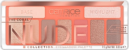 Düfte, Parfümerie und Kosmetik Lidschattenpalette - Catrice The Coral Nude Collection Eyeshadow Palette