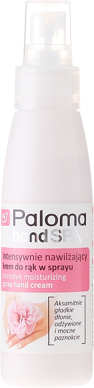 Intensive feuchtigkeitsspendende Hand Spray-Creme - Paloma Hand SPA