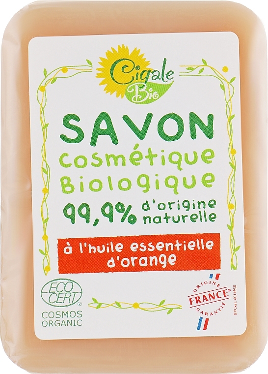 Tonic-Seife mit Orangenöl - La Cigale Bio Soap — Bild N1