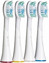 Düfte, Parfümerie und Kosmetik Zahnbürstenkopf für elektrische Zahnbürste 4 St. weiß - Meriden Professional Dual Action Whitening White