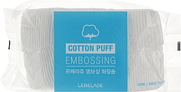 Wattepads 100 St. - Lebelage Cotton Beauty Embossing — Bild N1