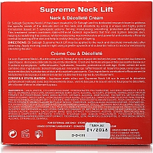 Creme mit Lifting-Effekt für Hals und Dekolleté - Dr Sebagh Supreme Neck Lift Cream — Bild N2