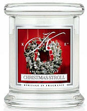 Düfte, Parfümerie und Kosmetik Duftkerze im Glas Christmas Stroll - Kringle Candle Christmas Stroll