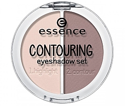 Düfte, Parfümerie und Kosmetik Cienie do powiek - Essence Contouring Eyeshadow