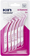 Interdentalzahnbürsten 0,6 mm - Kin Ultramicro ISO 0 — Bild N1