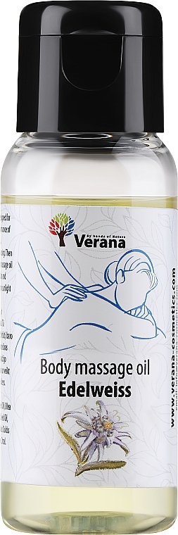 Körpermassageöl Edelweiss - Verana Body Massage Oil  — Bild N1