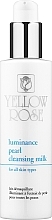 Düfte, Parfümerie und Kosmetik Feuchtigkeitsspendende und aufhellende Gesichtsreinigungsmilch mit Perlenextrakt für alle Hauttypen - Yellow Rose Luminance Pearl Cleansing Milk