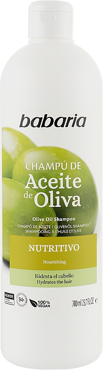 Shampoo mit Olivenöl - Babaria Nourishing Shampoo With Olive Oil — Bild N3