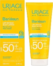 Seidige Körpermilch mit Sonnenfilter - Uriage Bariesun Lait Solaire Soyeux Cream SPF50+ — Bild N2