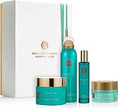 Düfte, Parfümerie und Kosmetik Set - Rituals The Ritual of Karma Soothing Collection (sh/gel/200ml + b/scr/125ml + b/cr/200ml + mist/50ml)