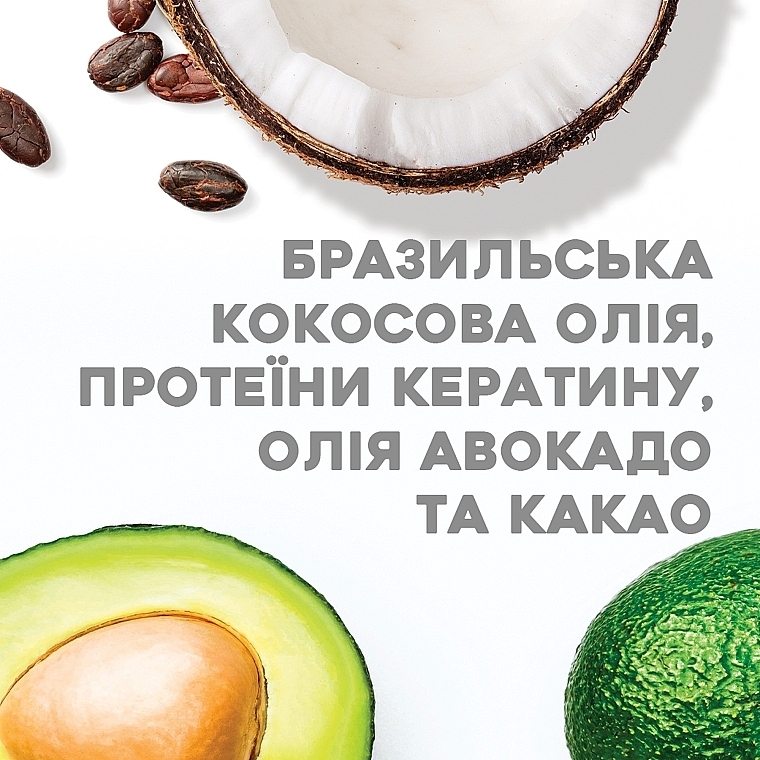 Haarspülung mit Kokosnussöl, Keratinproteinen, Avocadoöl und Kakaobutter - OGX Brazilian Keratin Conditioner — Bild N6