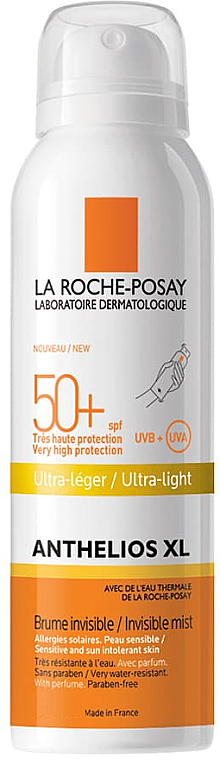 Sonnenschutz-Spray für Gesicht und Körper SPF 50+ - La Roche Posay Anthelios XL Invisible Mist SPF50+ — Bild N1