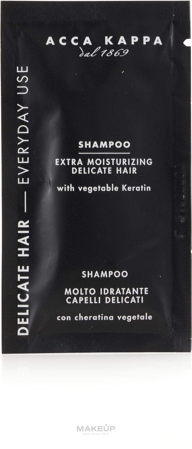 GESCHENK! Shampoo - Acca Kappa White Moss Delicate Hair Shampoo — Bild 10 ml