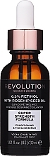 Gesichtsserum mit Retinol und Wildrosenöl - Revolution Skincare Retinol Serum 0,5% With Rosehip Seed Oil — Bild N3