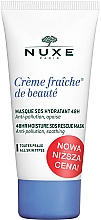 Regenerierende Gesichtsmaske - Nuxe Creme Fraiche De Beaute 48HR Moisture SOS Rescue Mask — Bild N2
