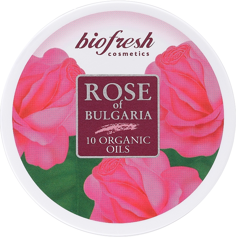Pflegende Haarmaske mit 10 Bio-Ölen - BioFresh Rose of Bulgaria 10 Organic Oils Nourishing Hair Mask — Bild N1