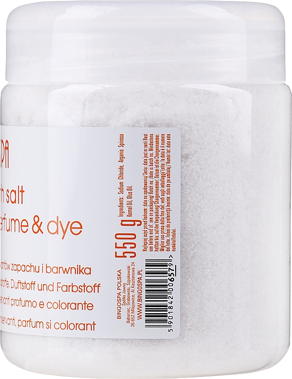 Argan Badesalz für SPA-Behandlungen - BingoSpa Argan Salt Bath — Bild N2