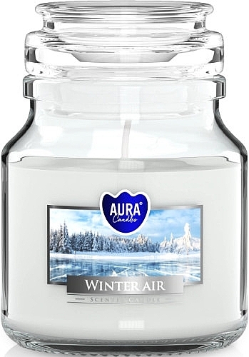 Duftkerze im Glas Winterluft - Bispol Scented Candle Winter Air  — Bild N1