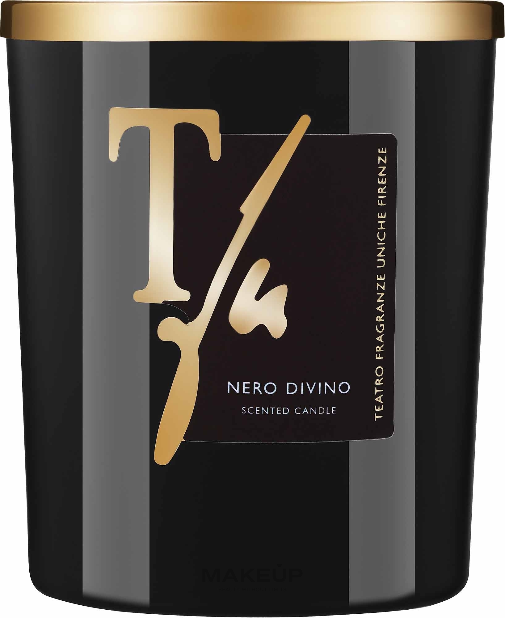 Duftkerze Black Divine - Teatro Fragranze Uniche Nero Divino Scented Candle — Bild 180 g