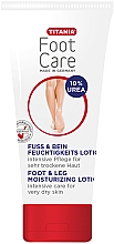 Düfte, Parfümerie und Kosmetik Feuchtigkeitsspendende Fußcreme - Titania Foot Care Foot&Leg Moisturizing Lotion