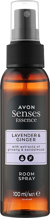 Parfümiertes Raumspray Lavendel und Ingwer - Avon Senses Essence Lavender & Ginger Room Spray — Bild N1