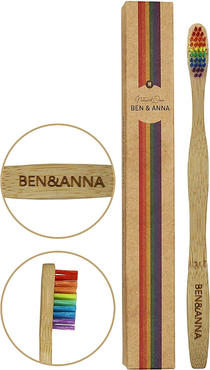 Bambuszahnbürste - Ben&Anna Bamboo Toothbrush — Bild N1