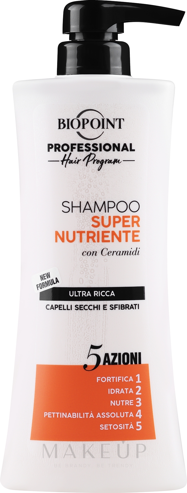 Ultra nährendes Shampoo für geschädigtes und trockenes Haar - Biopoint Super Nourishing Shampoo — Bild 400 ml